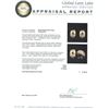 Image 4 : 18KT Yellow Gold 1.20 ctw Ruby and Diamond Earrings