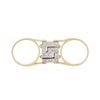 Image 3 : 14KT Two-Tone Gold 0.90 ctw Diamond Ring
