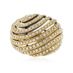 18KT Yellow Gold 1.25 ctw Diamond Ring