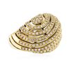 Image 2 : 18KT Yellow Gold 1.25 ctw Diamond Ring