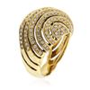 Image 3 : 18KT Yellow Gold 1.25 ctw Diamond Ring