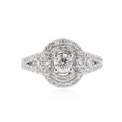 14KT White Gold 1.16 ctw Diamond Ring