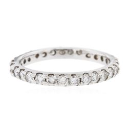 14KT White Gold 0.75 ctw Diamond Ring