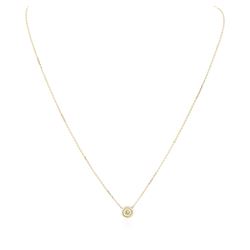 14KT Yellow Gold 0.42 ctw Diamond Necklace