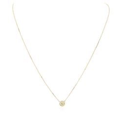 14KT Yellow Gold 0.42 ctw Diamond Necklace