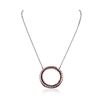 Image 1 : 14KT White Gold 3.00 ctw Ruby Necklace
