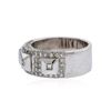 Image 2 : 18KT White Gold 1.00 ctw Diamond Ring