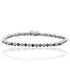 Image 1 : 14KT White Gold 0.60 ctw Blue Diamond Bracelet