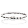 Image 2 : 14KT White Gold 0.60 ctw Blue Diamond Bracelet