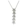 Image 1 : 18KT White Gold 1.75 ctw Diamond Necklace