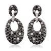 Image 1 : 14KT White Gold 0.34 ctw Diamond Earrings