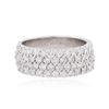 Image 1 : 14KT White Gold 1.46 ctw Diamond Ring