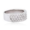 Image 2 : 14KT White Gold 1.46 ctw Diamond Ring