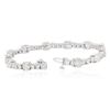Image 3 : 14KT White Gold 9.93 ctw Diamond Tennis  Bracelet