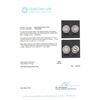 Image 3 : 14KT White Gold 2.58 ctw Diamond Earrings