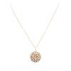 Image 1 : 14KT Two-Tone 4.74 ctw Diamond Pendant With Chain