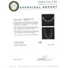 Image 4 : 14KT White Gold 1.52 ctw Diamond Necklace
