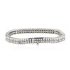 Image 2 : Platinum 7.77 ctw Diamond Bracelet