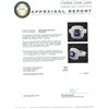 Image 3 : 14KT White Gold 2.99 ctw Sapphire and Diamond Ring