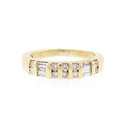 14KT Yellow Gold 0.50 ctw Diamond Ring