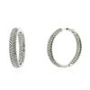 Image 4 : 18KT White Gold 3.08 ctw Diamond Earrings