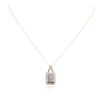 Image 1 : 10KT Yellow Gold 1.00 ctw Diamond Pendant With Chain