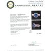 Image 3 : 14KT White Gold 2.14 ctw Tanzanite and Diamond Ring