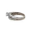 Image 3 : 14KT White Gold 1.00 ctw Diamond Wedding Ring Set