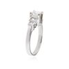 Image 3 : 14KT White Gold 1.19 ctw Diamond Ring