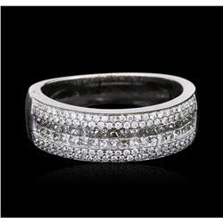 14KT White Gold 0.91 ctw Diamond Ring