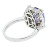 Image 3 : 14KT White Gold 2.90 ctw Tanzanite and Diamond Ring