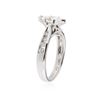 Image 3 : Platinum 0.92 ctw Diamond Ring