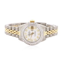 Ladies Rolex Two-Tone 1.15 ctw Diamond DateJust Wristwatch