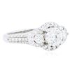 Image 2 : 14KT White Gold 1.95 ctw Diamond Ring
