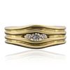 Image 1 : 14KT Yellow Gold 0.15 ctw Diamond Ring