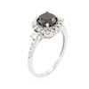 Image 3 : 14KT White Gold 1.46 ctw Diamond Ring