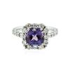 Image 1 : 14KT White Gold 2.53 ctw Tanzanite and Diamond Ring