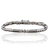 Image 1 : 10KT White Gold 0.35 ctw Diamond Bracelet