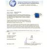 Image 3 : 14KT White Gold 2.73 ctw Tanzanite and Diamond Ring
