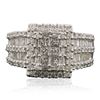Image 1 : 14KT White Gold Diamond Ring