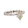 Image 2 : 14KT White Gold 1.82 ctw Marquise Cut Diamond Ring