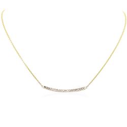 14KT Yellow Gold 0.84 ctw Diamond Necklace