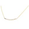 Image 3 : 14KT Yellow Gold 0.84 ctw Diamond Necklace