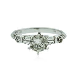 14KT White Gold 1.21 ctw Diamond Ring