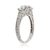 Image 3 : 14KT White Gold 1.41 ctw Diamond Ring