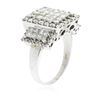 Image 3 : 14KT White Gold 3.18 ctw Diamond Ring