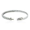 Image 3 : 14KT White Gold 4.22 ctw Diamond Bangle Bracelet