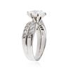 Image 3 : 14KT White Gold 1.06 ctw Diamond Ring