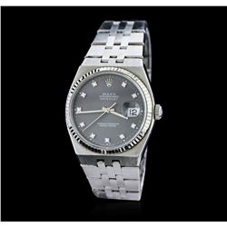 Gents Rolex Stainless Steel OysterQuartz DateJust Wristwatch