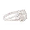 Image 2 : 18KT White Gold 6.07 ctw Diamond Ring